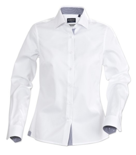 Picture of James Harvest Ladies Baltimore Shirt 100% Combed Cotton